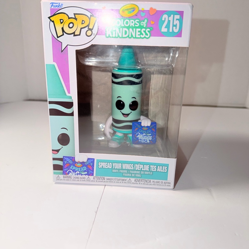 Funko Pop! Crayola Mint and Teal Crayon Figure